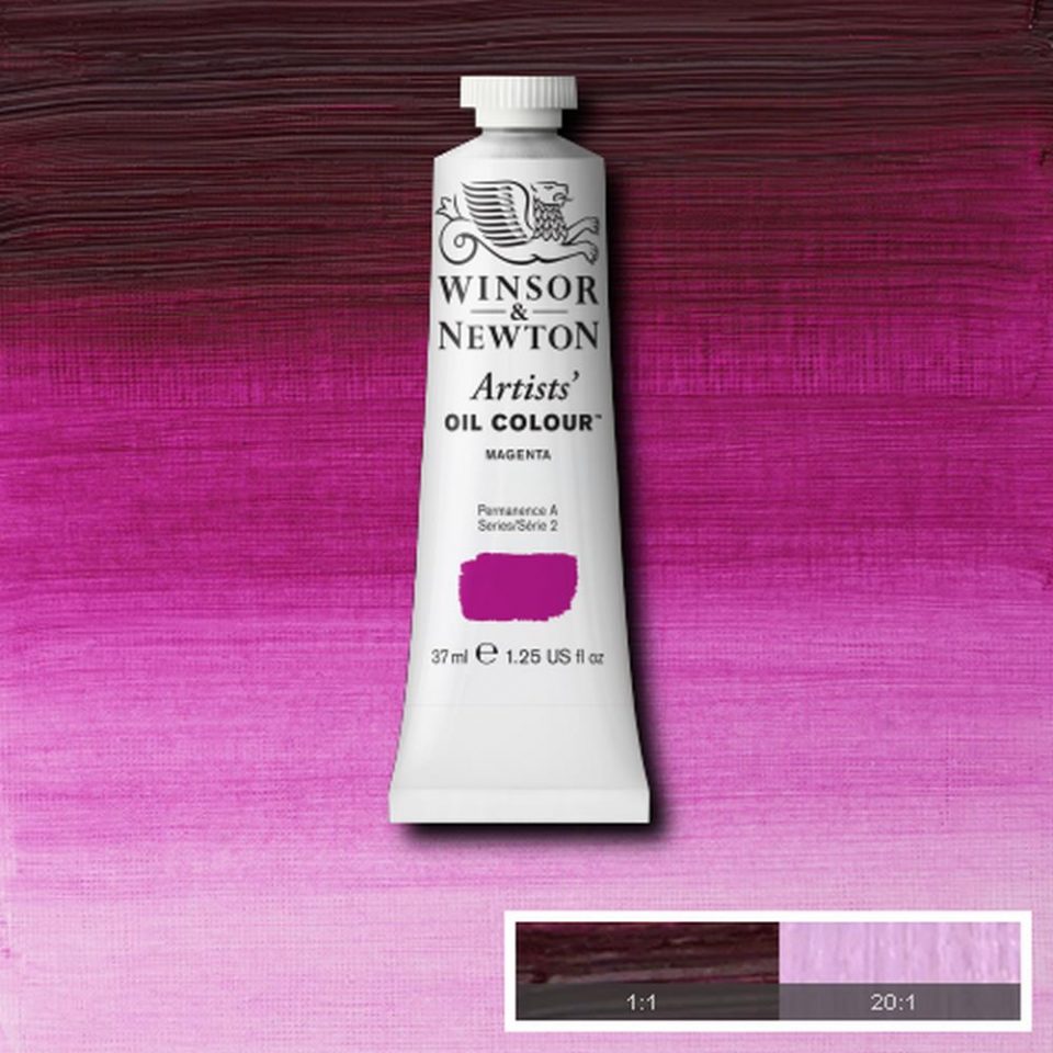 Winsor and Newton Artists Oil Colour 37ml S2 Magenta
