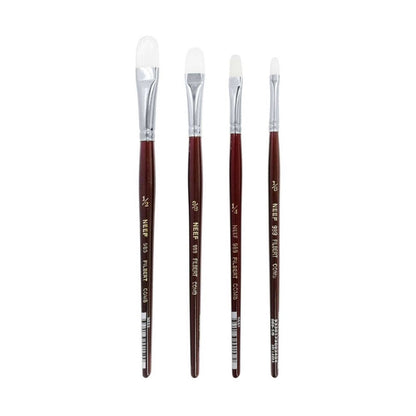 Filbert Rake Brush 989 Neef Taklon Filbert Rake | Artist Paint Brush – Art Shed Brisbane