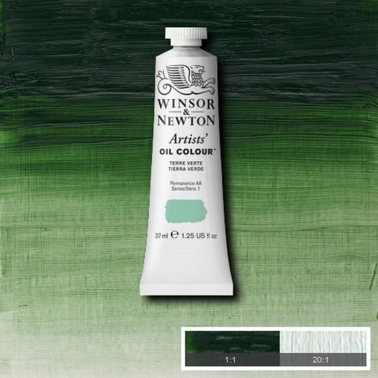Winsor and Newton Artists Oil Colour 37ml S1 Terre Verte