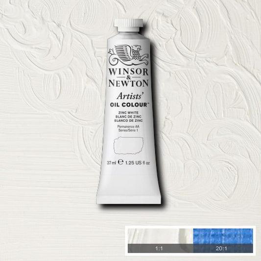 Winsor and Newton Artists Oil Colour 37ml S1 Zinc White