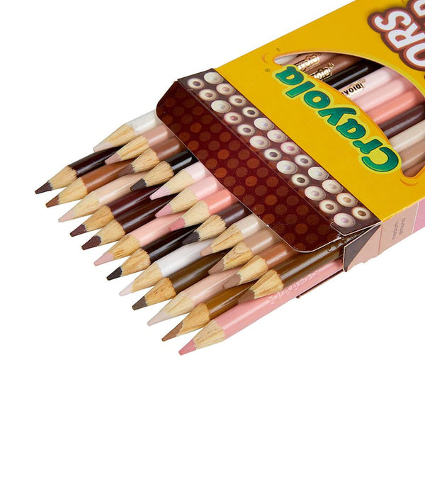 Crayola Colours of the World Pencils 24pce