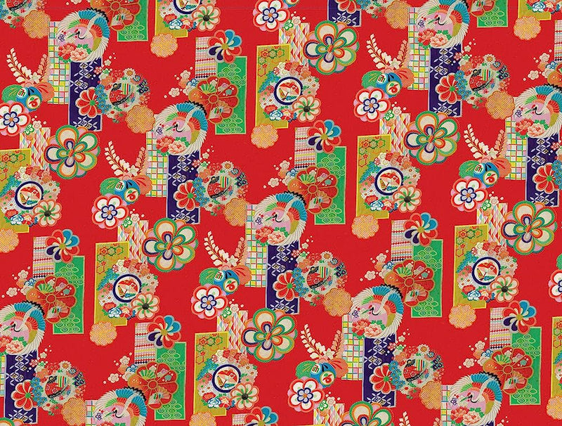 Gift Wrapping Paper - Japanese Kimono