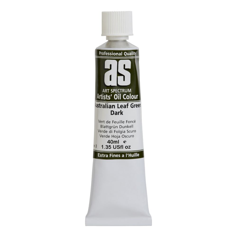 Art Spectrum Artists Oil Paint 40ml S3 AUSTRALIAN LEAF GREEN DARK