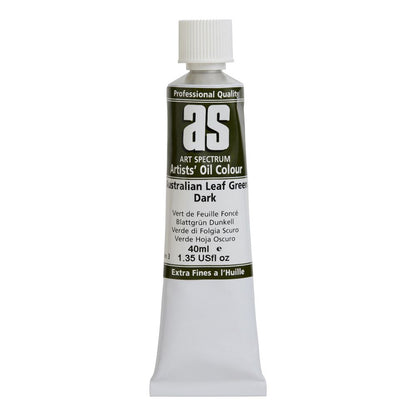 Art Spectrum Artists Oil Paint 40ml S3 AUSTRALIAN LEAF GREEN DARK