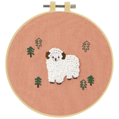 Make It Embroidery Kit 15cm Sheep