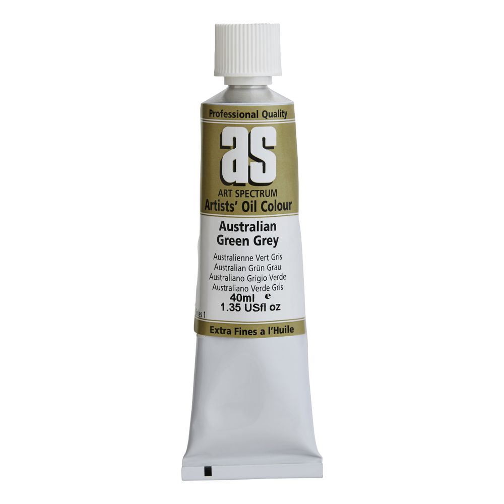 Art Spectrum Artists Oil Paint 40ml S1 AUSTRALIAN GREEN GREY