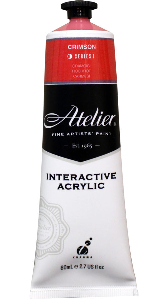 Atelier Interactive Acrylic 80ml S1 Crimson