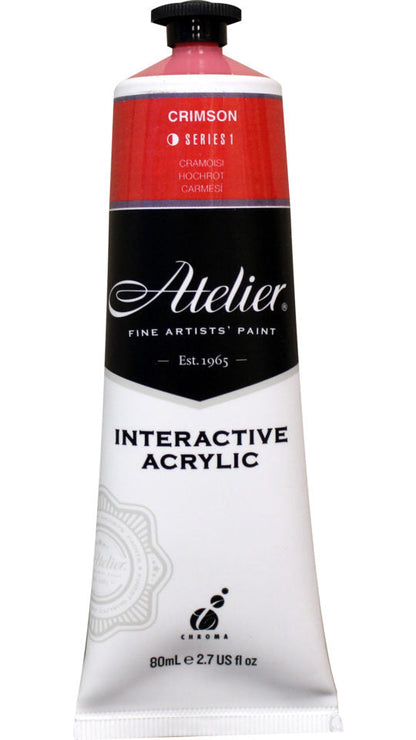 Atelier Interactive Acrylic 80ml S1 Crimson