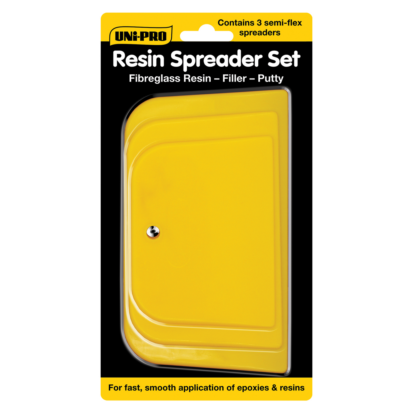 Uni-Pro Resin Spreader Set of 3 image 1