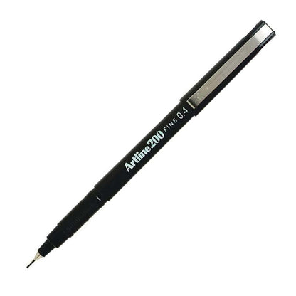 ARTLINE 200 FINELINER PEN 0.4MM BLACK Default Title