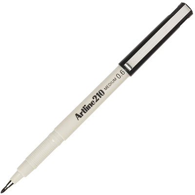 ARTLINE 210 FINELINER PEN 0.6MM BLACK Default Title