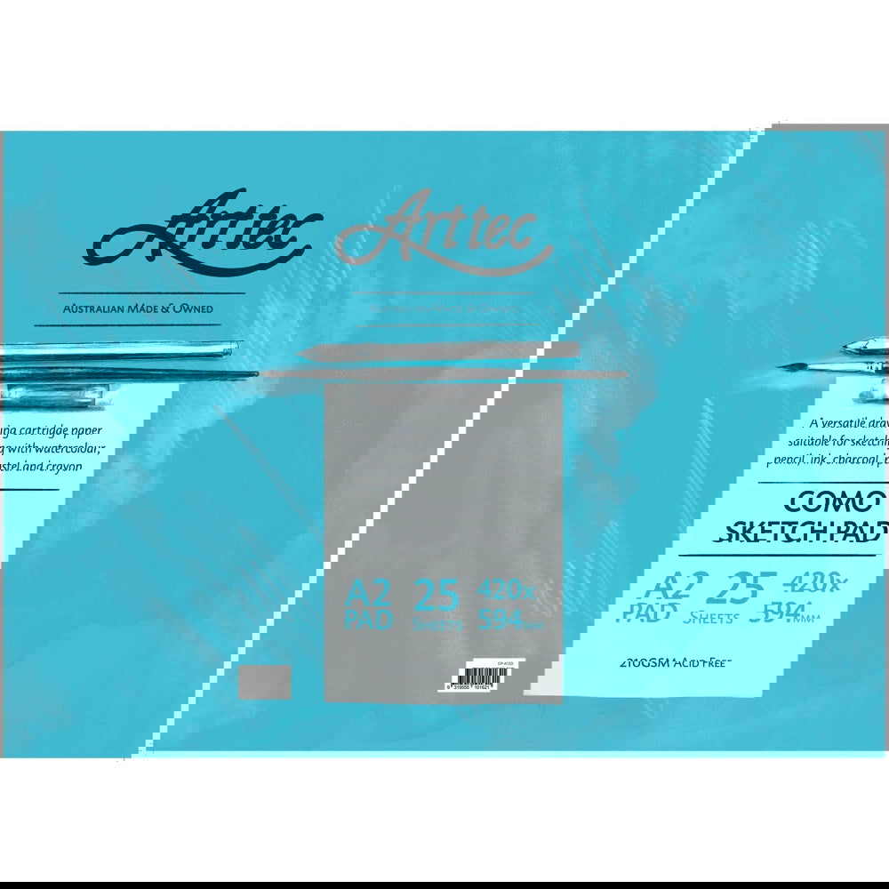 ARTTEC COMO PAD 210gsm 25 SHEETS A2