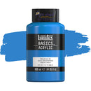 Photo of Liquitex Basics Acrylic Paint 400ml Cerulean Blue Hue, sold by Art Shed Brisbane.