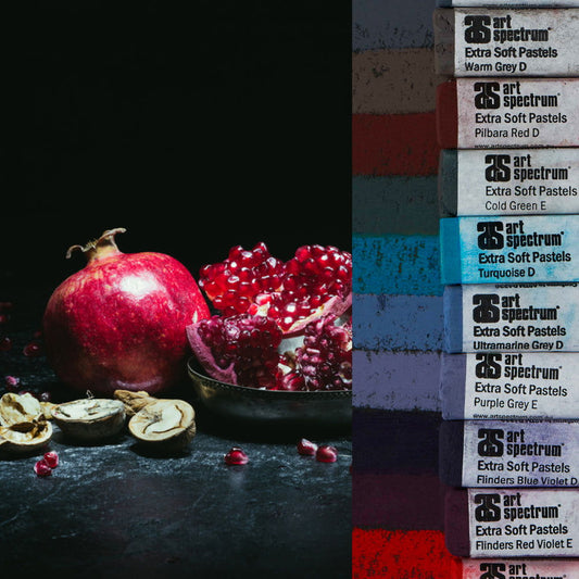 AS Extra Soft Square Pastels Box of 10 - Darks Default Title