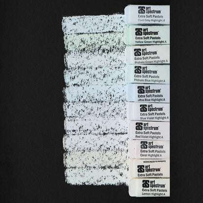 AS Extra Soft Square Pastels Box of 10 - Highlights image 1