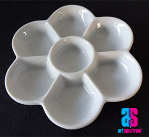 Art Spectrum Glazed Porcelain Flower Palette