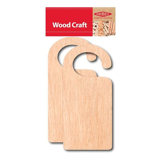 Arbee Wood Door Hanger 2pce Default Title