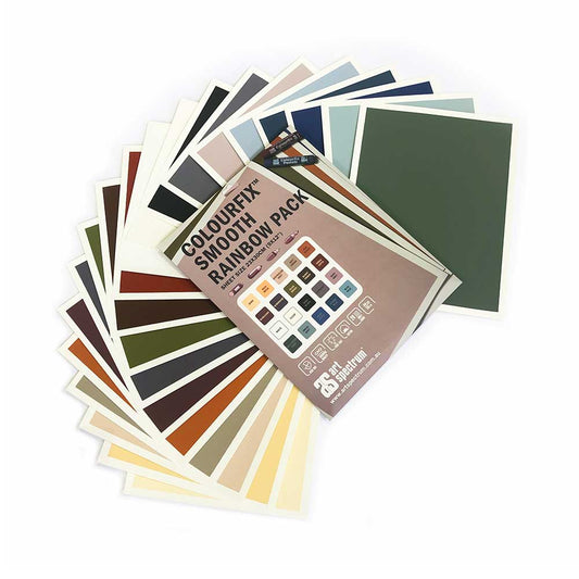 Art Spectrum Colourfix Smooth 340g 23x30cm RAINBOW pack of 20 Default Title
