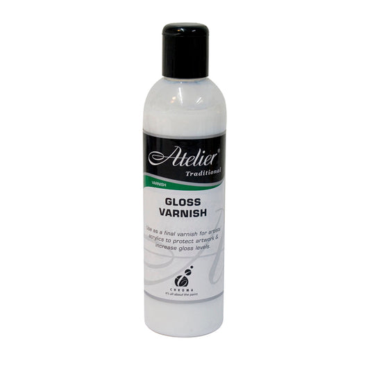 Atelier 250ml Gloss Varnish Default Title