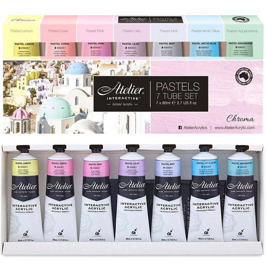 Atelier Interactive Pastel Set 7 x 80ml Default Title