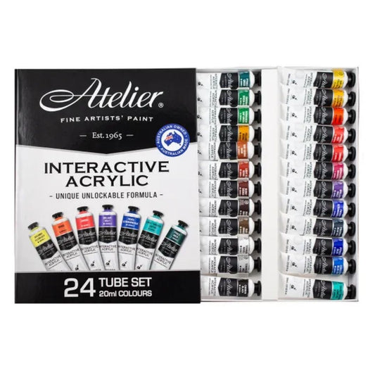 Atelier Interactive Acrylic Tube Set of 24 x 20ml image 1