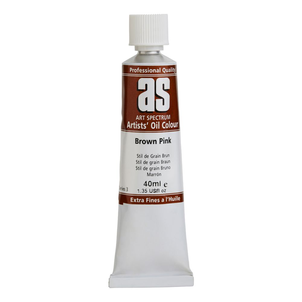 Art Spectrum Artists Oil Paint 40ml S3 BROWN PINK