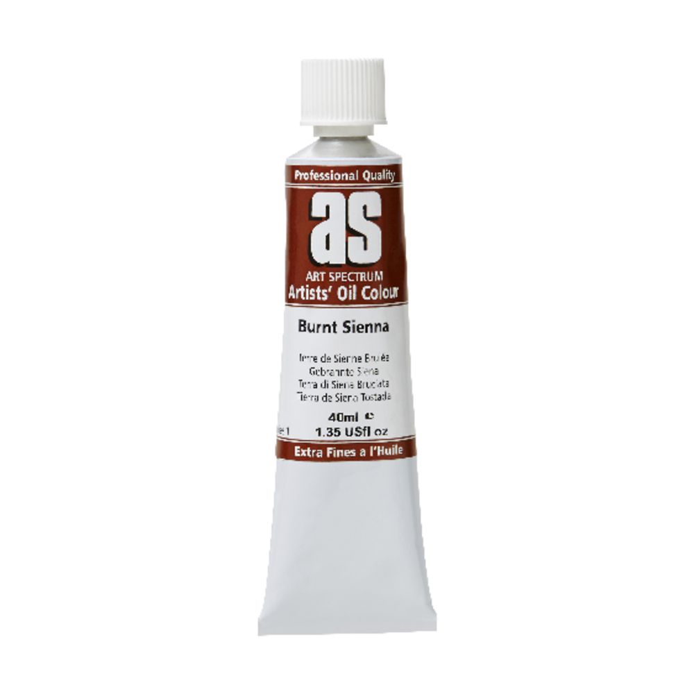 Art Spectrum Artists Oil Paint 40ml S1 Burnt Sienna