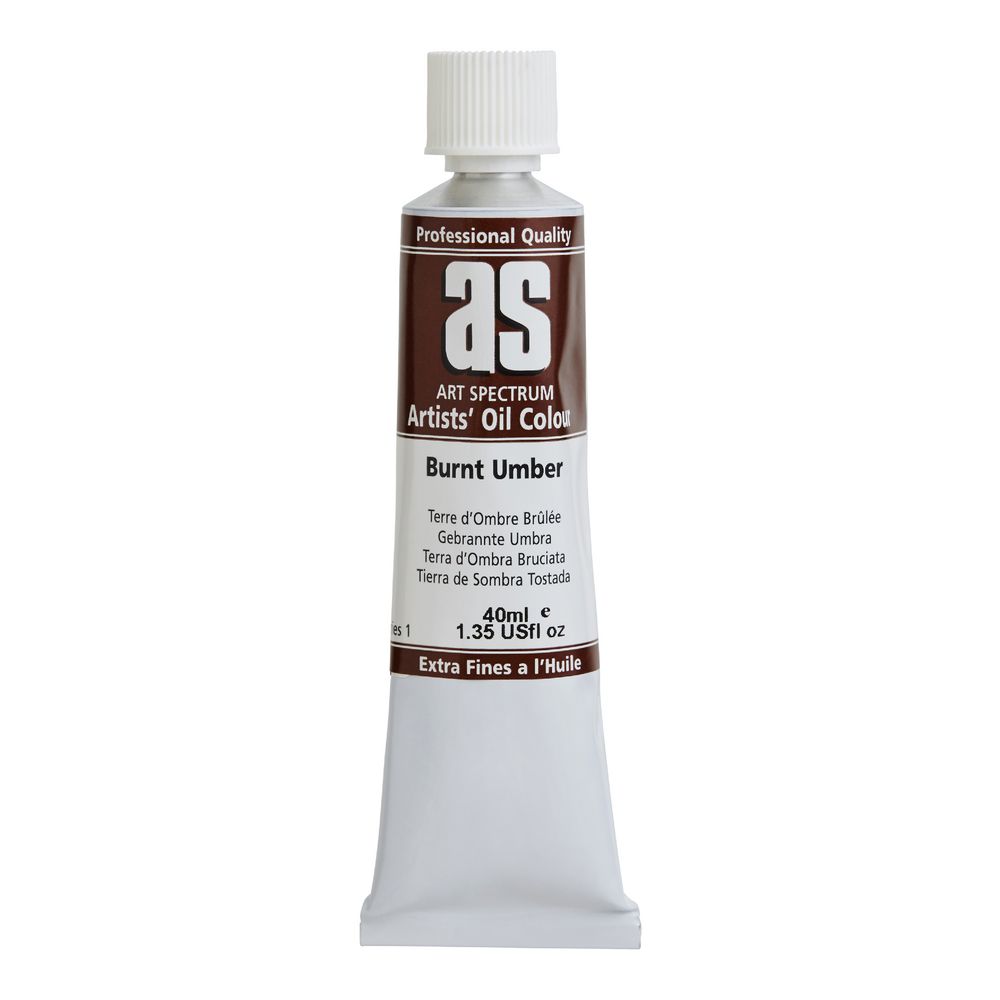 Art Spectrum Artists Oil Paint 40ml S1 Burnt Umber