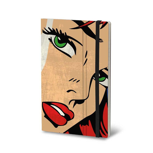 Lined Notebook 13x21cm 192 pages - Woman