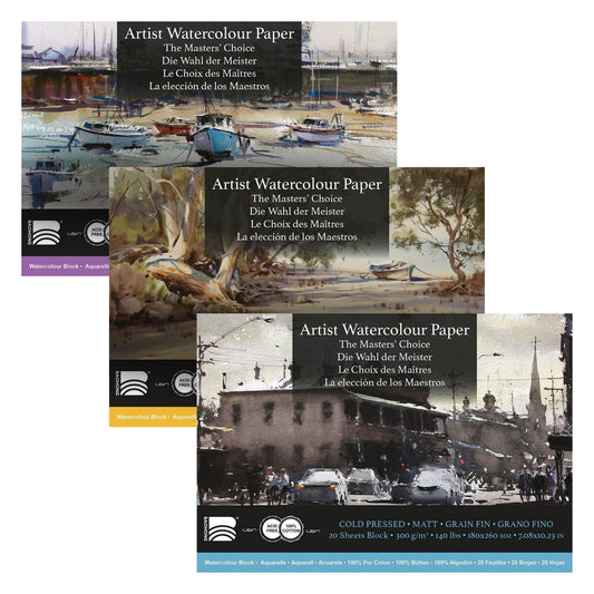 Baohong Watercolour Block 180x260mm