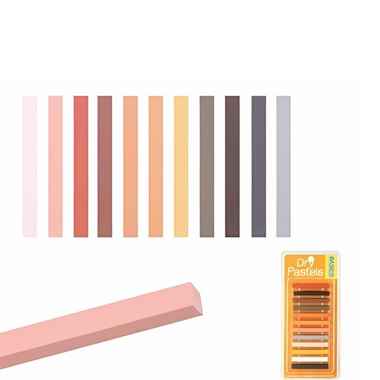 Basics Soft Pastels Skin Tone Pack of 12 Default Title