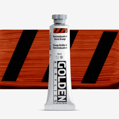 GOLDEN Heavy Body Acrylic 59ml S5 Benz Burnt Orange