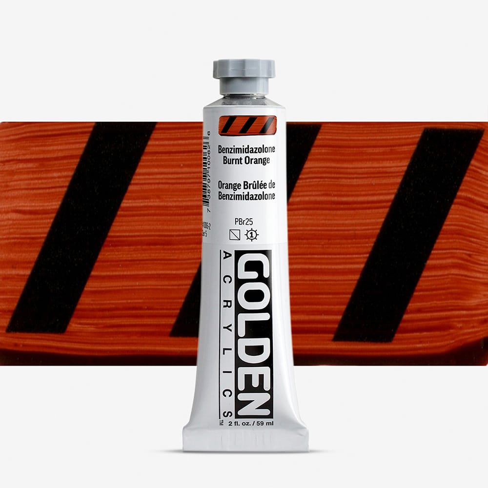 GOLDEN Heavy Body Acrylic 59ml S5 Benz Burnt Orange