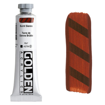 GOLDEN Heavy Body Acrylic 59ml S1 Burnt Sienna