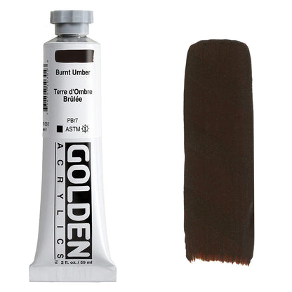 GOLDEN Heavy Body Acrylic 59ml S1 Burnt Umber