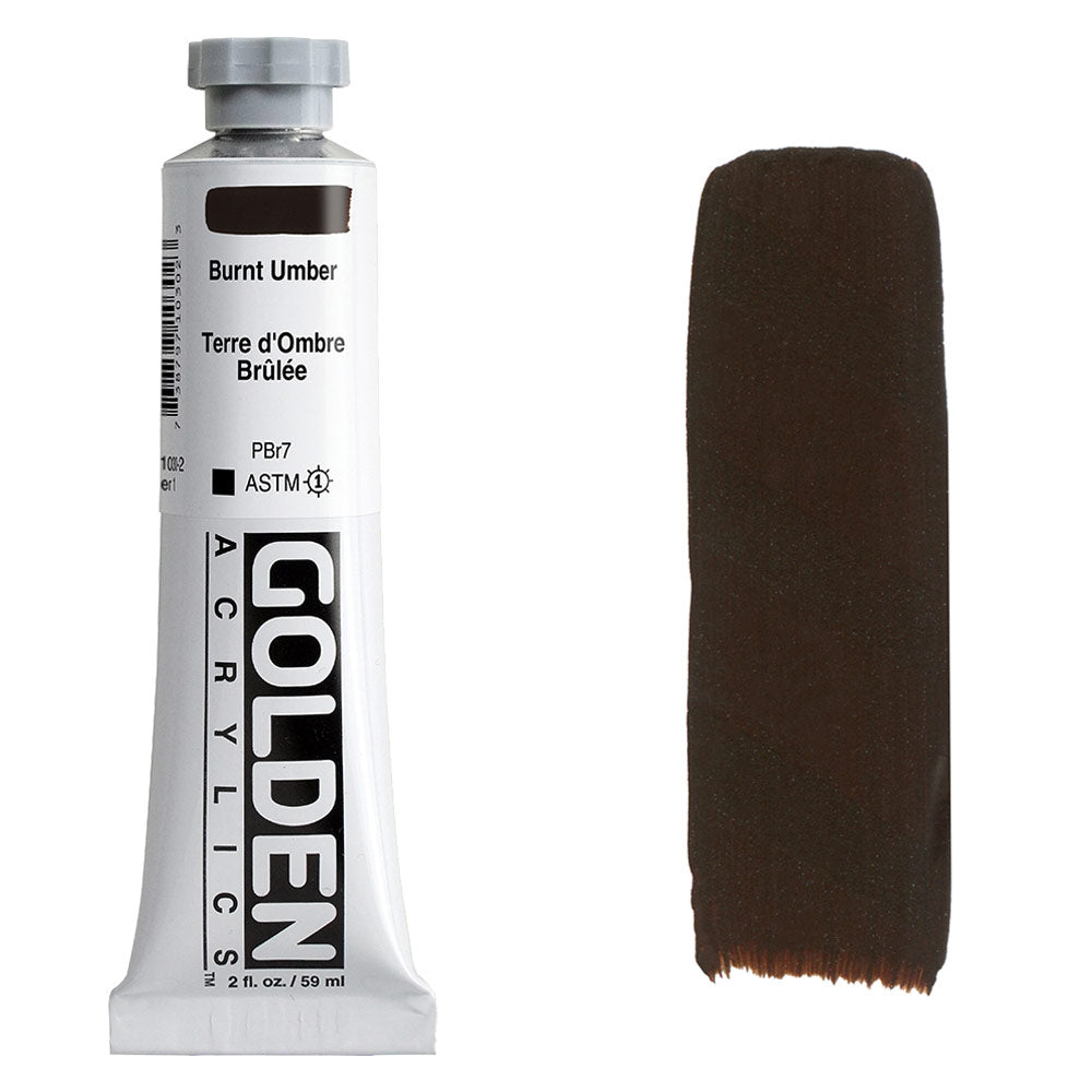 GOLDEN Heavy Body Acrylic 59ml S1 Burnt Umber