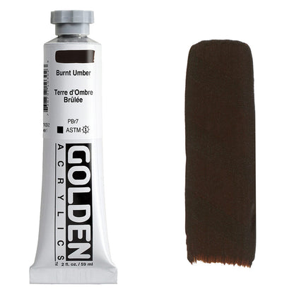 GOLDEN Heavy Body Acrylic 59ml S1 Burnt Umber