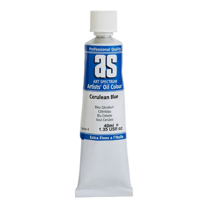 Art Spectrum Artists Oil Paint 40ml S4 CERULEAN BLUE