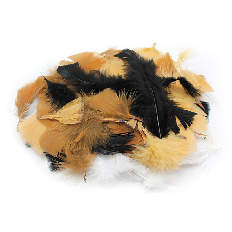 Shamrock Feathers Pkt 250 Natural Colour