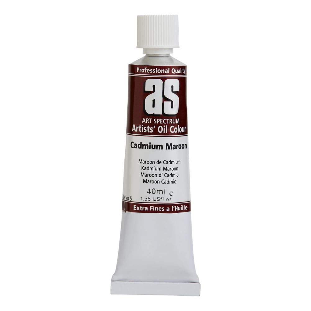 Art Spectrum Artists Oil Paint 40ml S5 CADMIUM MAROON