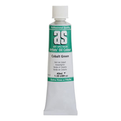 Art Spectrum Artists Oil Paint 40ml S4 Cobalt Green
