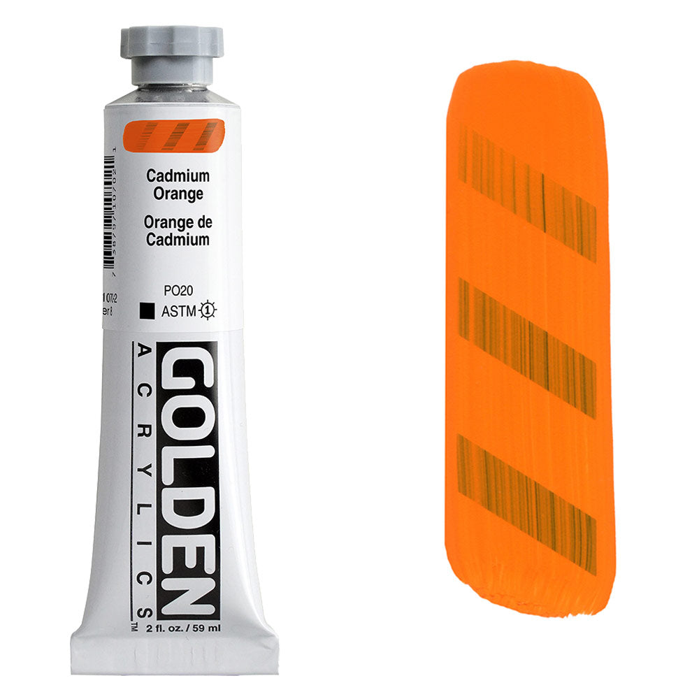 GOLDEN Heavy Body Acrylic 59ml S8 CP Cadmium Orange