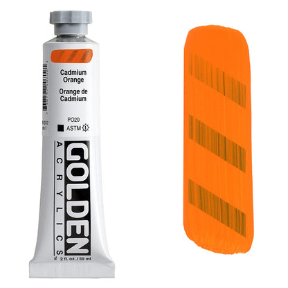 GOLDEN Heavy Body Acrylic 59ml S8 CP Cadmium Orange