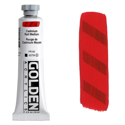 GOLDEN Heavy Body Acrylic 59ml S9 CP Cadmium Red Med