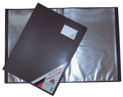 COLBY A3 20-Pocket DISPLAY BOOK - 258A3