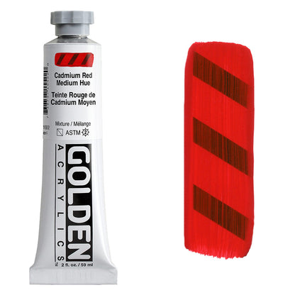 GOLDEN Heavy Body Acrylic 59ml S4 Cad Red Medium Hue