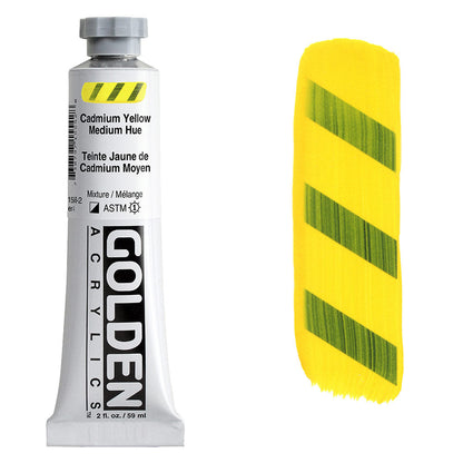 GOLDEN Heavy Body Acrylic 59ml S4 Cad Yellow Medium Hue