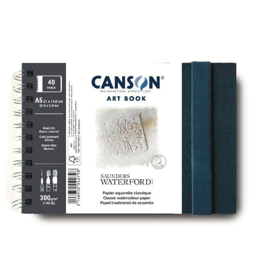 Canson Prof Book 300 Pro Saunders Landscape 20sht A5 Default Title