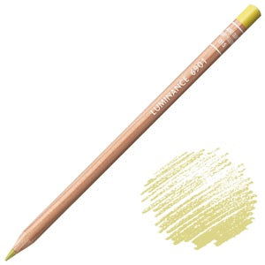 Caran DAche Luminance 6901 Coloured Pencil Olive Yellow 015