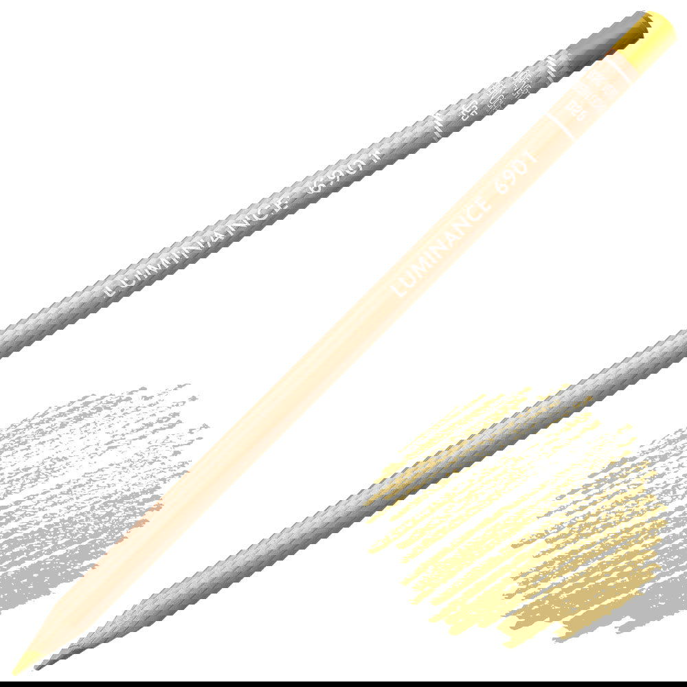 Caran DAche Luminance 6901 Coloured Pencil Green Ochre 025